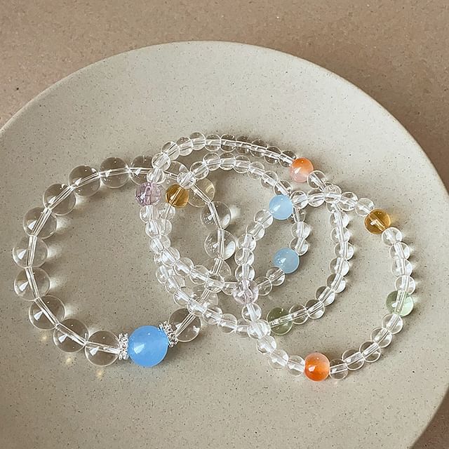 Panda Dama-Beaded Bracelet