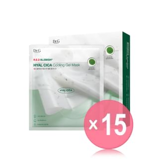 Dr.G - R.E.D Blemish Hyal Cica Cooling Gel Mask Set (x15) (Bulk Box)