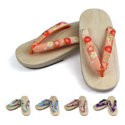 Birds & Mounts - Floral Strap Geta Birds & Mounts - Floral Strap Geta