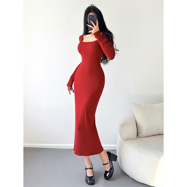 red silk off the shoulder dress Off Shoulder Long Sleeve A-Line Silk Elastic Satin Burgundy Prom Dress –  Dairy Bridal