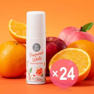 Ri en - Perfumed White Fresh Fruity Deo (x24) (Bulk Box)