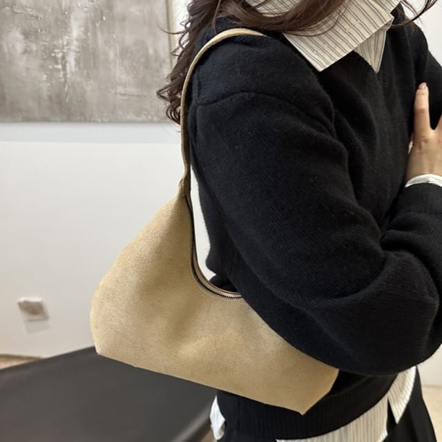 Maorong-Plain Shoulder Bag