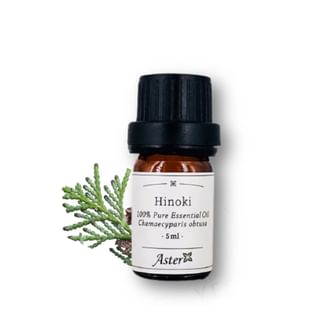 Aster Aroma - Hinoki 100% Pure Essential Oil Chamaecyparis Obtusa 5ml
