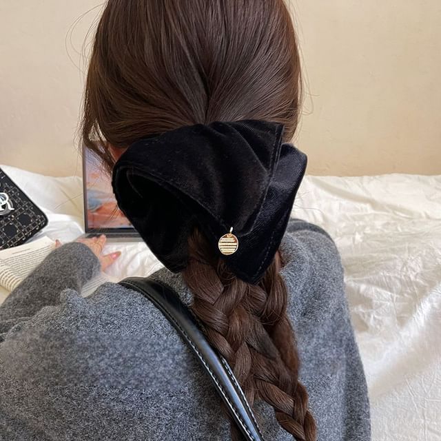 Show Mind-Velvet Hair Tie