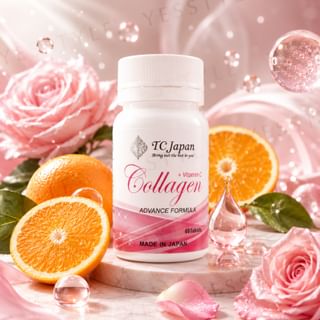 TC JAPAN - Collagen + Vitamin C Half Bottle