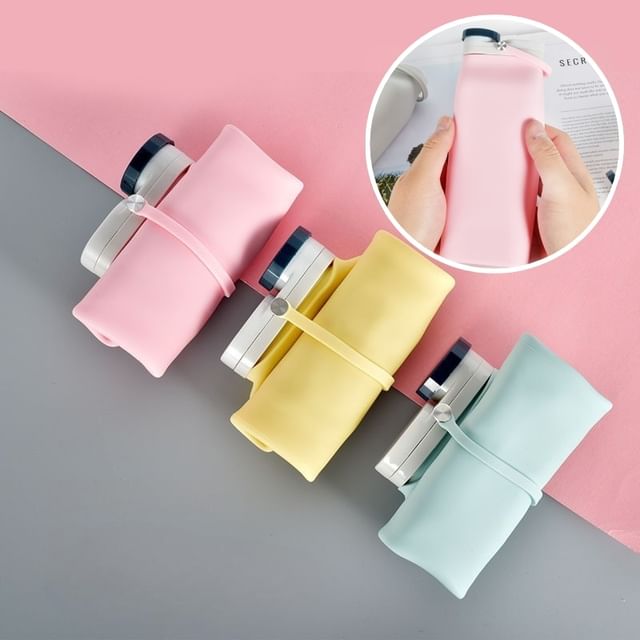 Worthbuy-Silicone Foldable Drinking Bottle
