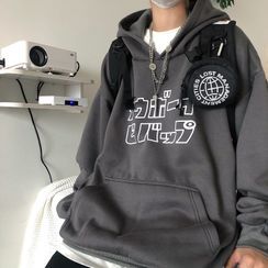 2DAWGS - 前口袋印花连帽卫衣 2DAWGS - 前口袋印花连帽卫衣