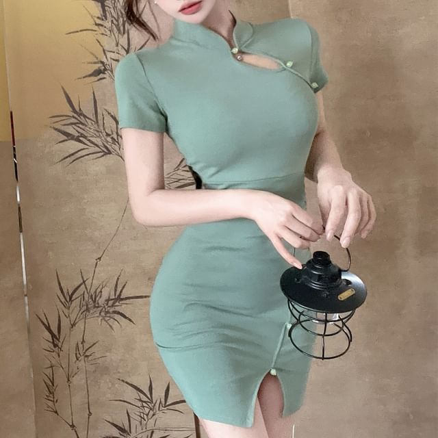 princess polly baby blue dress Choosy Black Fitted Halter Stretch Bodycon Dress Women's Size 10 main image 0