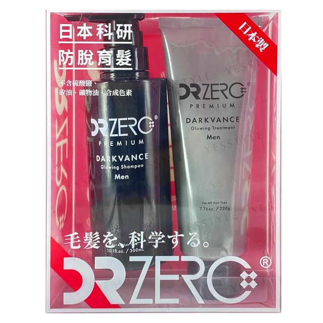 EWI Lab-DR ZERO Darkvance Glowing Shampoo Treatment Set Men