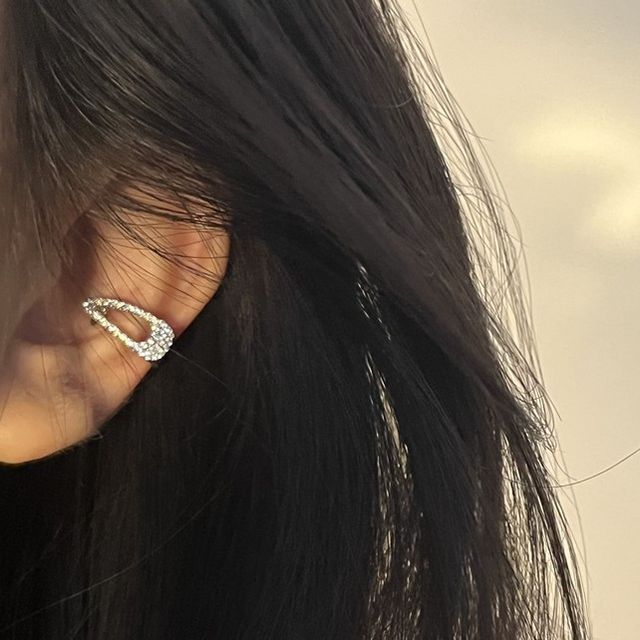 Kiren-Alloy Cuff Earring