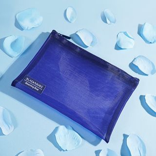 BLACK ROUGE - Mesh Pouch Blooming Blue