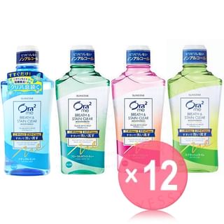 Sunstar - Ora2 Me Stain Clear Mouthwash (x12) (Bulk Box)