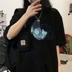 INStudio - 短袖熊印花T裇 INStudio - 短袖熊印花T裇