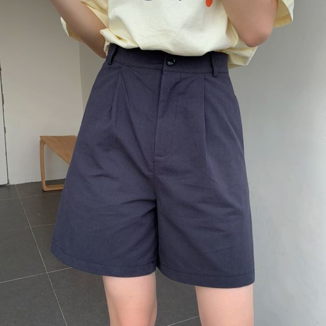 Dute-Wide Leg Dress Shorts