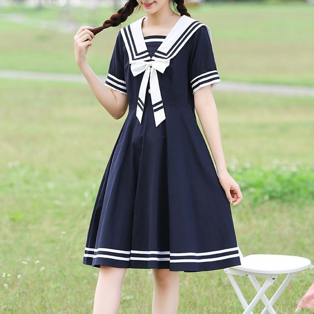 princess polly baby blue dress Navy Vintage-Inspired Halter Swing Dress by Pinup Couture  SilkRoll