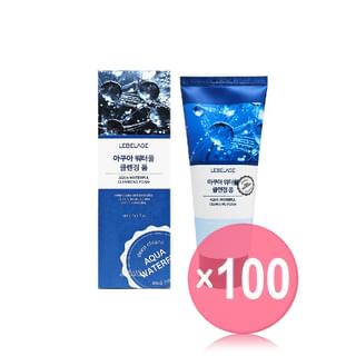 LEBELAGE - Aqua Waterful Cleansing Foam (x100) (Bulk Box)