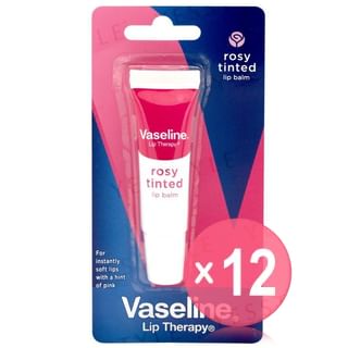 Vaseline - Lip Therapy Lip Balm Rosy Tinted (x12) (Bulk Box)