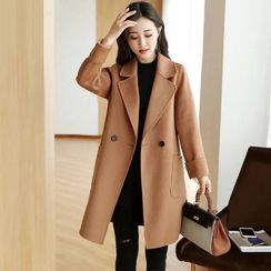 Sienne - Double Breasted Wool Coat