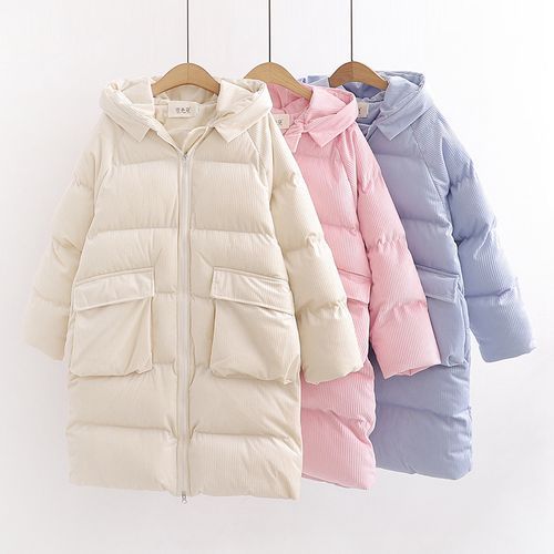 Mori Girls - Hooded Padded Coat | YesStyle