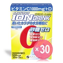 FINE JAPAN - Ion Drink With Vitamin C + D Plus+ (x30) (Bulk Box)