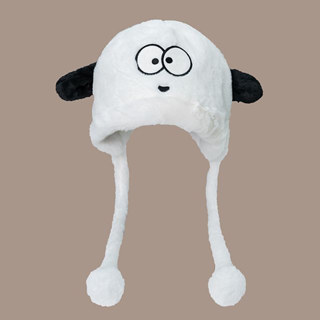Cappaint Cartoon Dog Fleece Trapper Hat YesStyle
