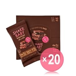 ShakeBaby - Protein Bar Chocolate (x20) (Bulk Box)