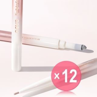 NOVO - Dual Head Aegyosal Eyeshadow Pen - 3 Shades (x12) (Bulk Box)