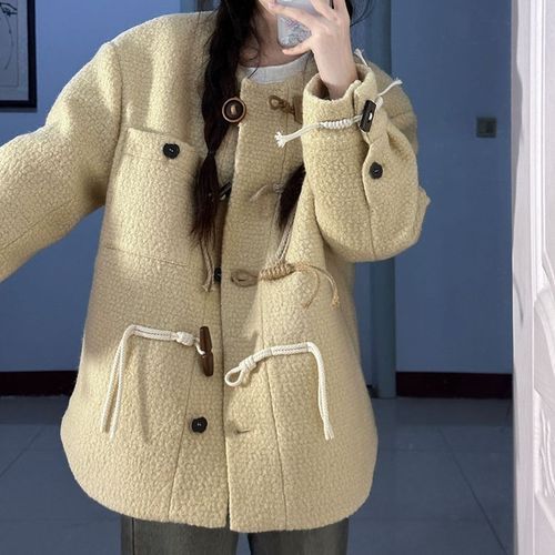 Fleece 2025 toggle coat