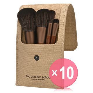 too cool for school - Artist Vegan Brush Kit (x10) (Bulk Box)
