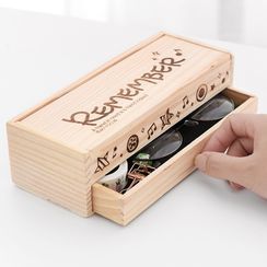 ECLAT - Blackboard Wooden Pencil Case ECLAT - Blackboard Wooden Pencil Case