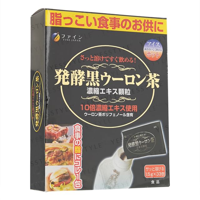 FINE JAPAN-Fermented Black Oolong Tea-15g X 33