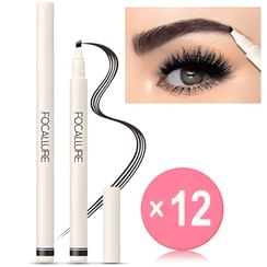 FOCALLURE - Tinted brow Ink Pen - 3 Colors (x12) (Bulk Box)