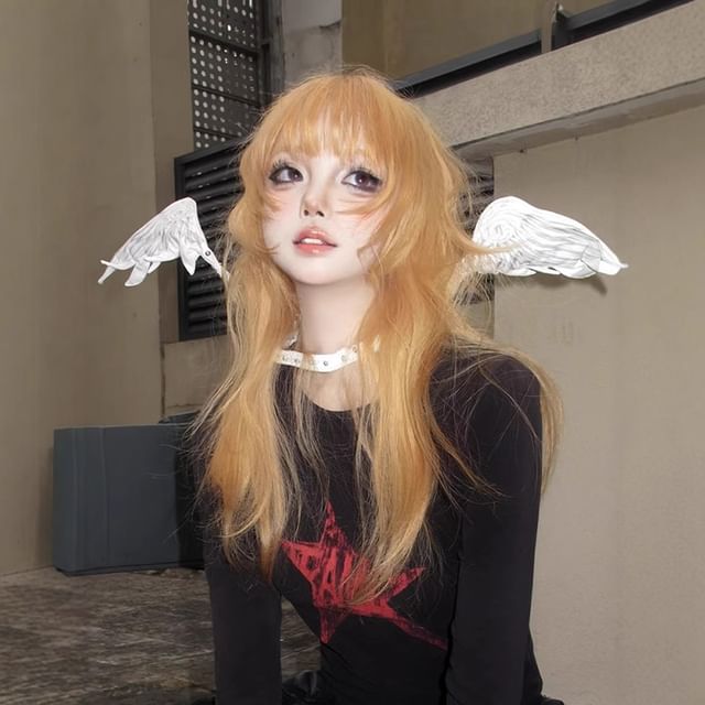 Jellyfish-Long Full Wig - Straight Layered