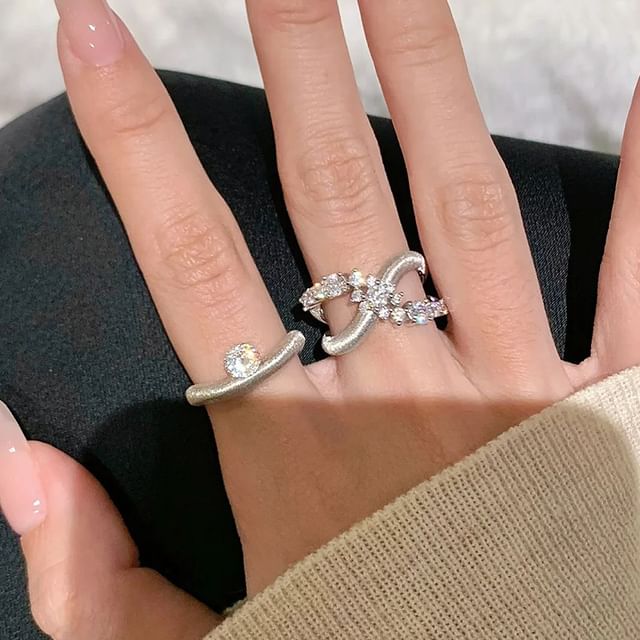 Panda Dama-Cubic Zirconia Ring