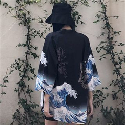 MELLO - 印花日式外套 MELLO - 印花日式外套