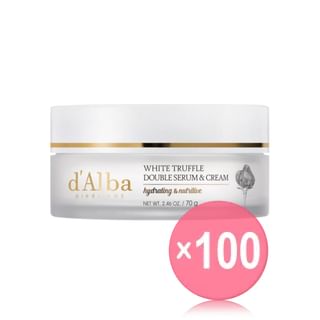 d'Alba - White Truffle Double Serum & Cream (x100) (Bulk Box)