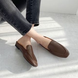 cowhide loafers