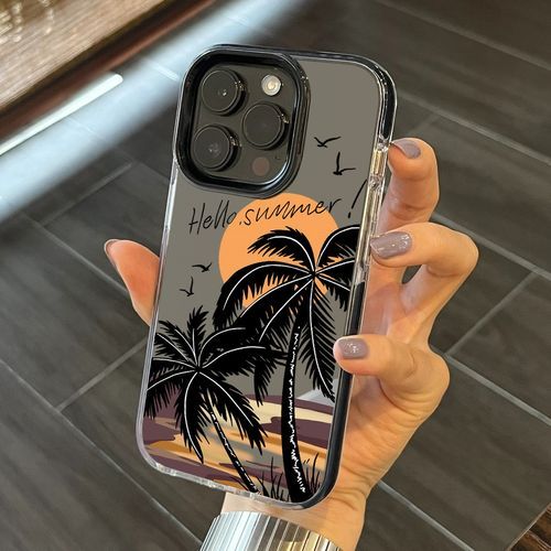 Nafioney Palm Tree Phone Case iPhone 15 Pro Max 15 Pro 15