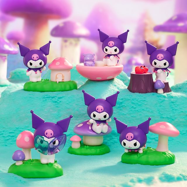 MOETCH - Sanrio Kuromi - Mushroom Garden Series Clockwise Figure