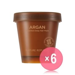 NATURE REPUBLIC - Argan Essential Deep Care Hair Pack Jumbo (x6) (Bulk Box)