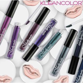 KLEANCOLOR-Brillo labial metálico Madly Matte