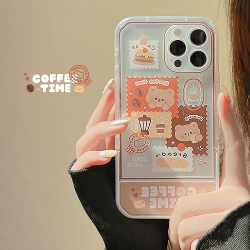 Fashion Brand Bear Designer Phone Cases for iPhone 12 12PRO Max