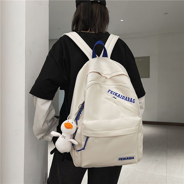 Anna Momo - Lettering Backpack / Bag Charm / Set | YesStyle