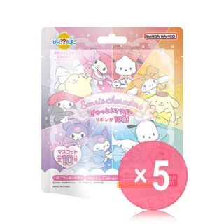 Bandai - Sanrio Characters Bath Ball 5pcs Bundle Set