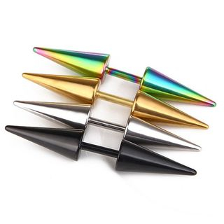 Prushia-Stainless Steel Through Through Earring