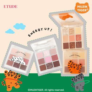 ETUDE - Play Color Eyes Tiger Energy Collection - 2 Types