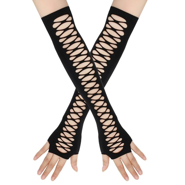 Kinoxslone-Lace-Up Arm Sleeves