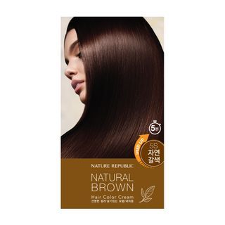 NATURE REPUBLIC - Hair & Nature Hair Color Cream #5S Natural Brown