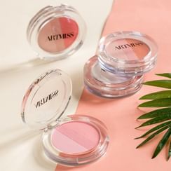 ARTMISS - Floral Three-Color Gradient Blusher - 2 Types