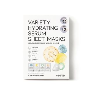 OOTD - Variety Hydrating Serum Sheet Masks Set